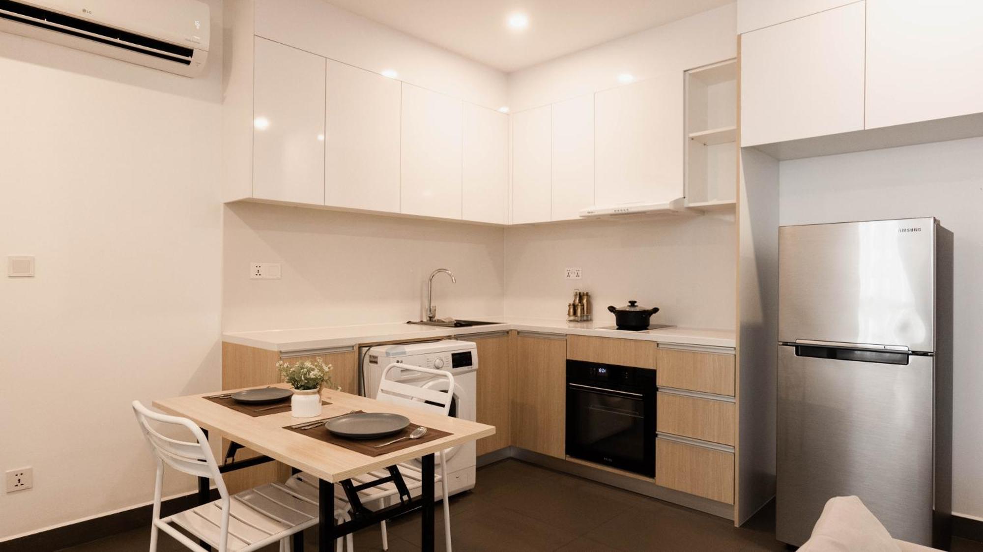 Bk Residence Phnom Penh Bagian luar foto