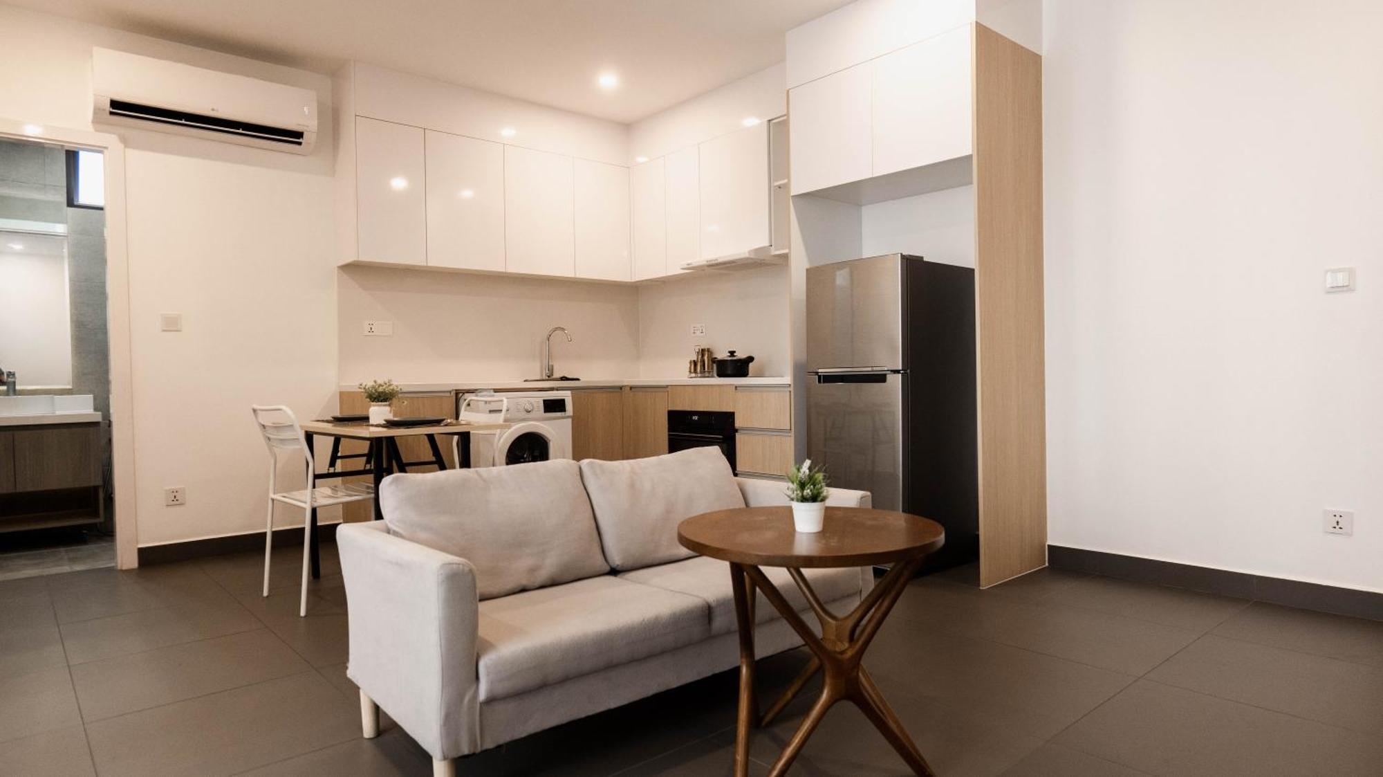 Bk Residence Phnom Penh Bagian luar foto