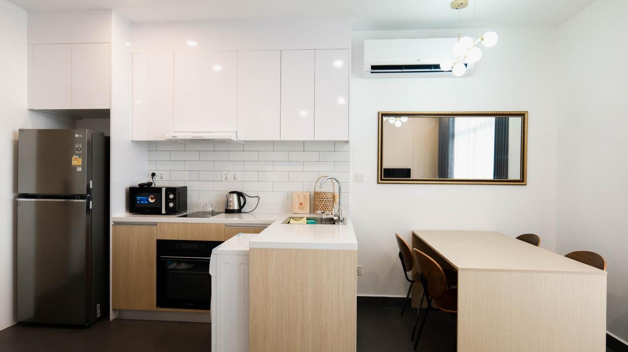 Bk Residence Phnom Penh Bagian luar foto
